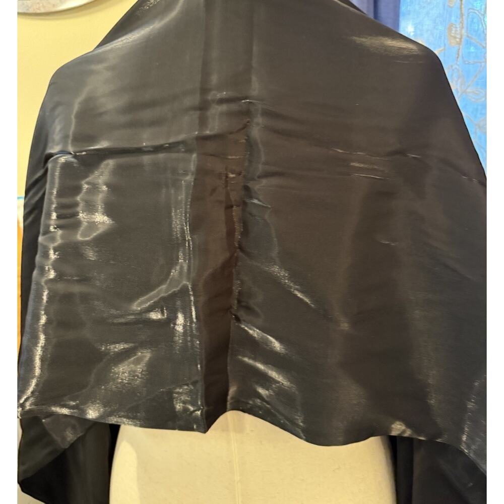 NWT Cejon Satin Sheen Wrap Shawl 72"X 18" Scarf Dressy Versatile Rayon/poly - Picture 3 of 5